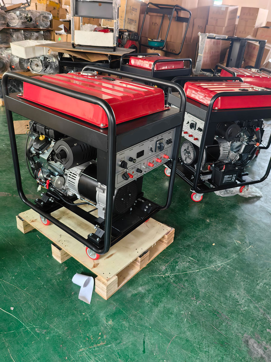 15KW双缸汽油发电机带无人机充电器用