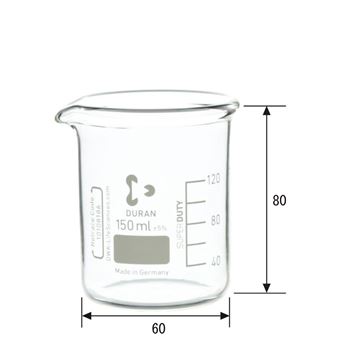 010060-150A日本SIBATA柴田科学玻璃器皿超厚烧杯