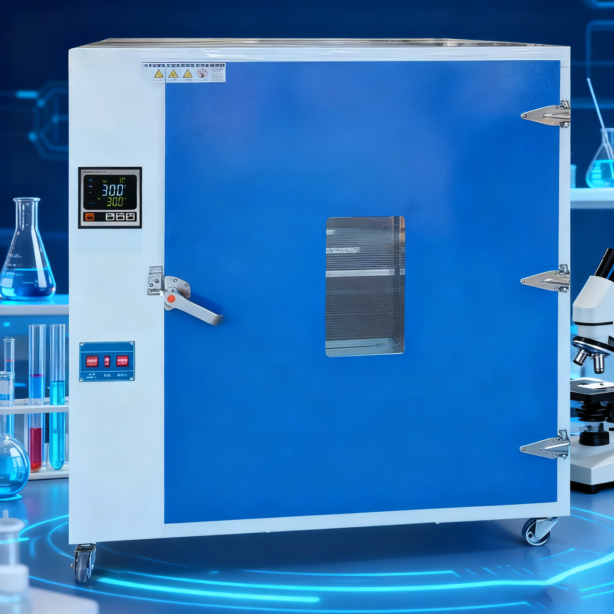 101-4FD烘焙、灭菌可编程鼓风干燥箱