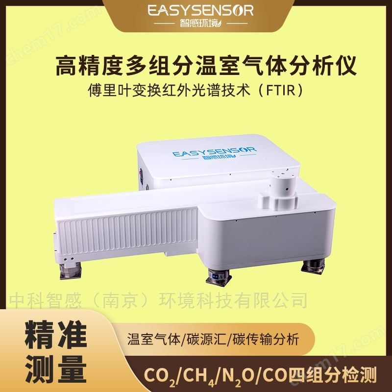 高精度多組分傅里葉紅外溫室氣體檢測儀