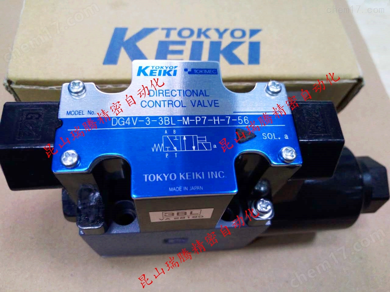 东京计器TOKYOKEIKI电磁阀DG4V33BLMP7H756