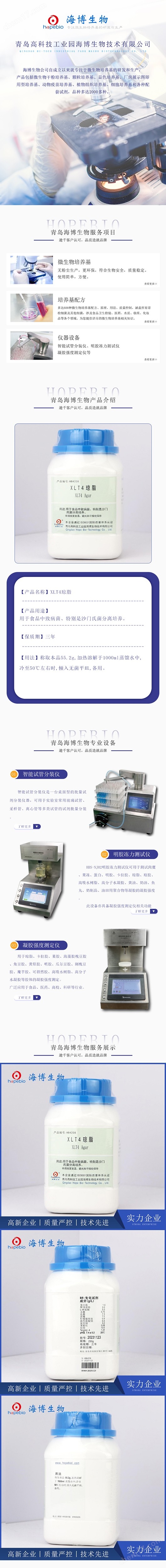 XLT4瓊脂