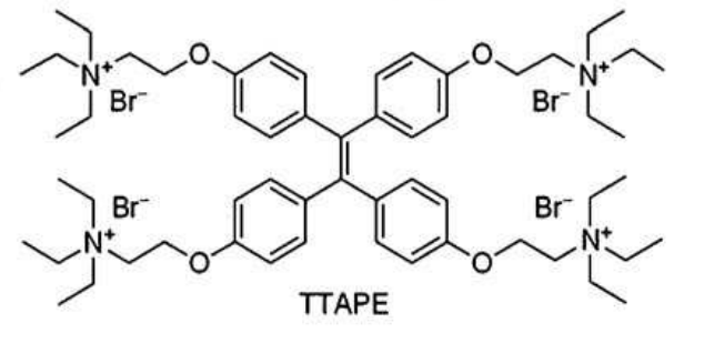 TTAPE（四苯基乙烯衍生物），帶正電荷的介紹