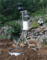 小型雙層土壤蒸滲系統