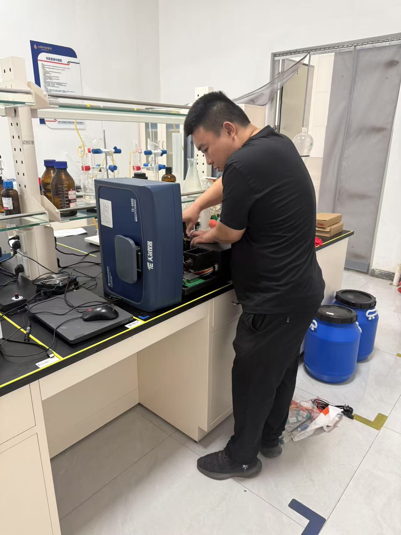 天爾工程師高效響應 完成TE-9600測油儀儀器上門維修 解決客戶疑難問題
