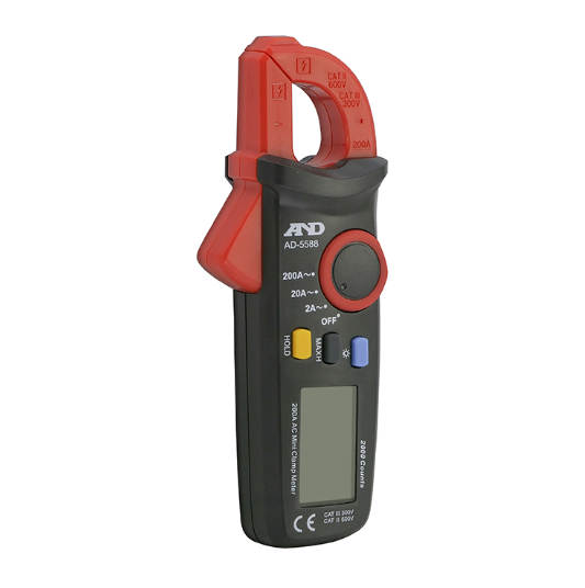 AND愛安得微型鉗形測量儀 AD-5588的操作說明