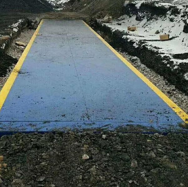 电子地磅设置调试