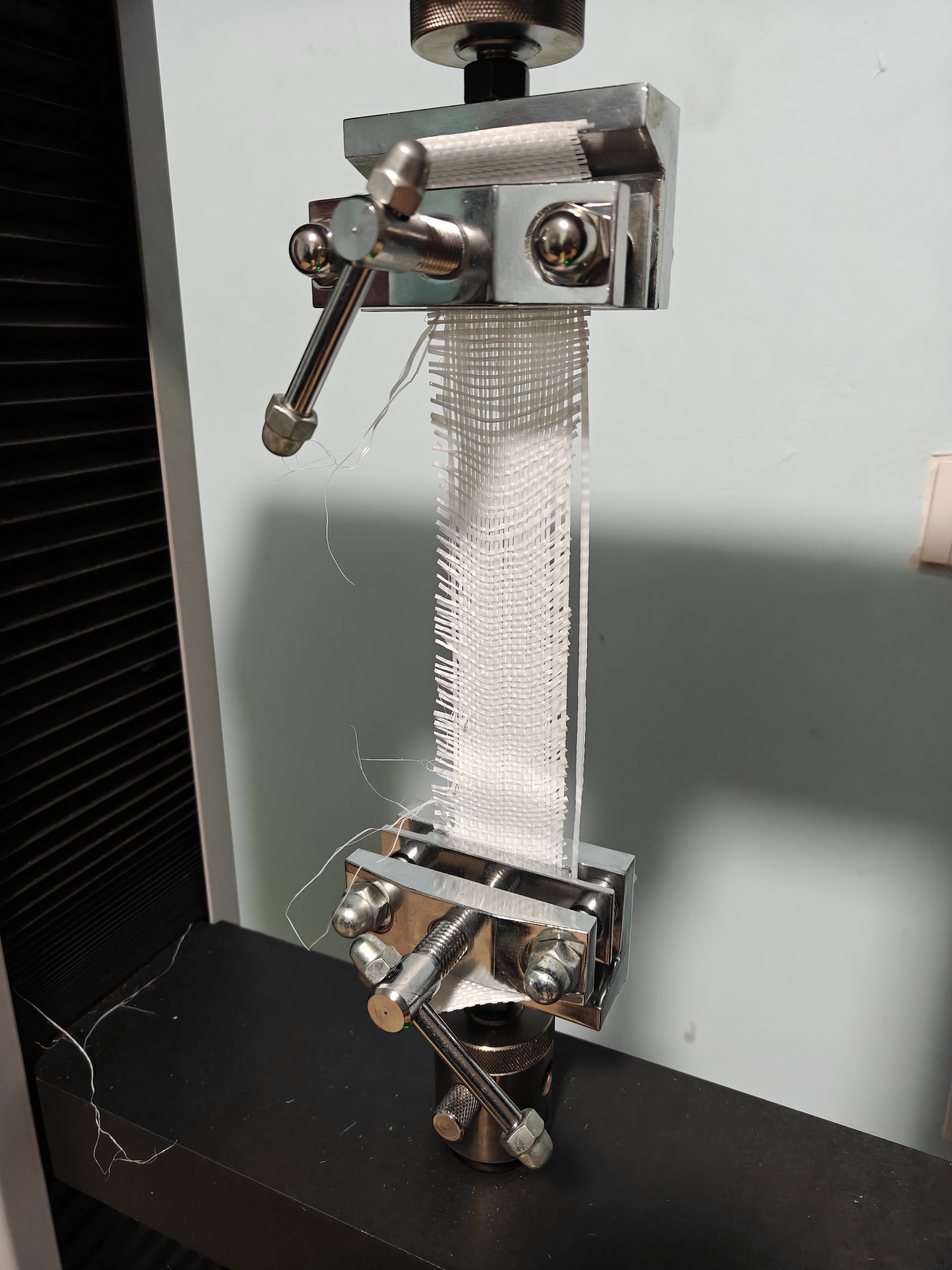 热烈庆祝盛林吨袋基布拉力试验机得到客户高度认可