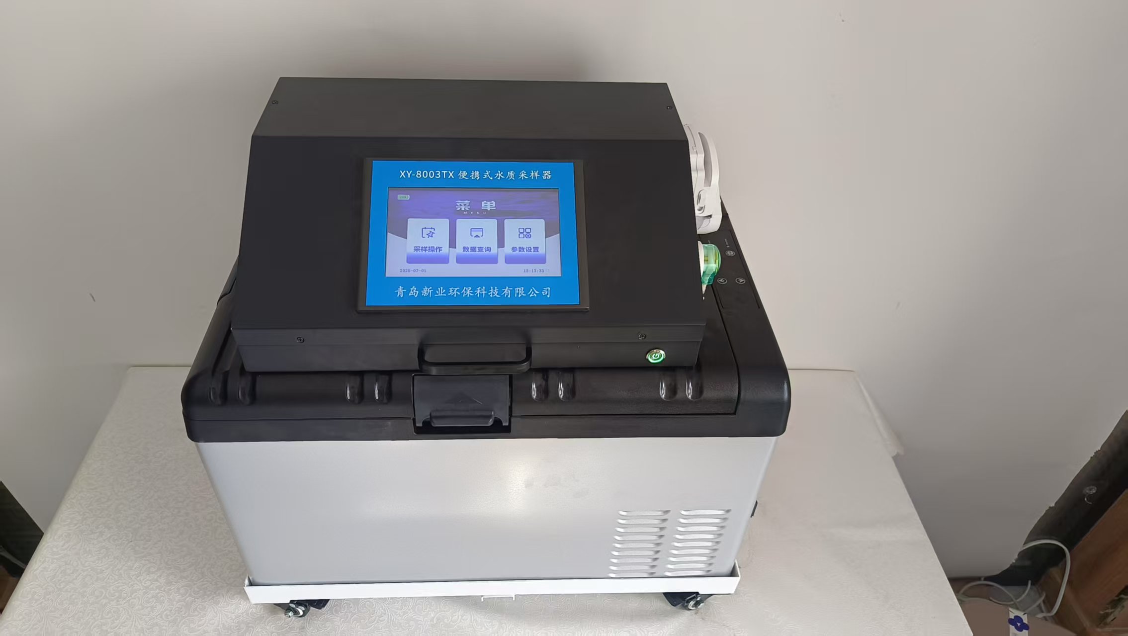 XY-8003TX型便攜式水質自動采樣器助力城市污水處理廠實現(xiàn)精準監(jiān)測