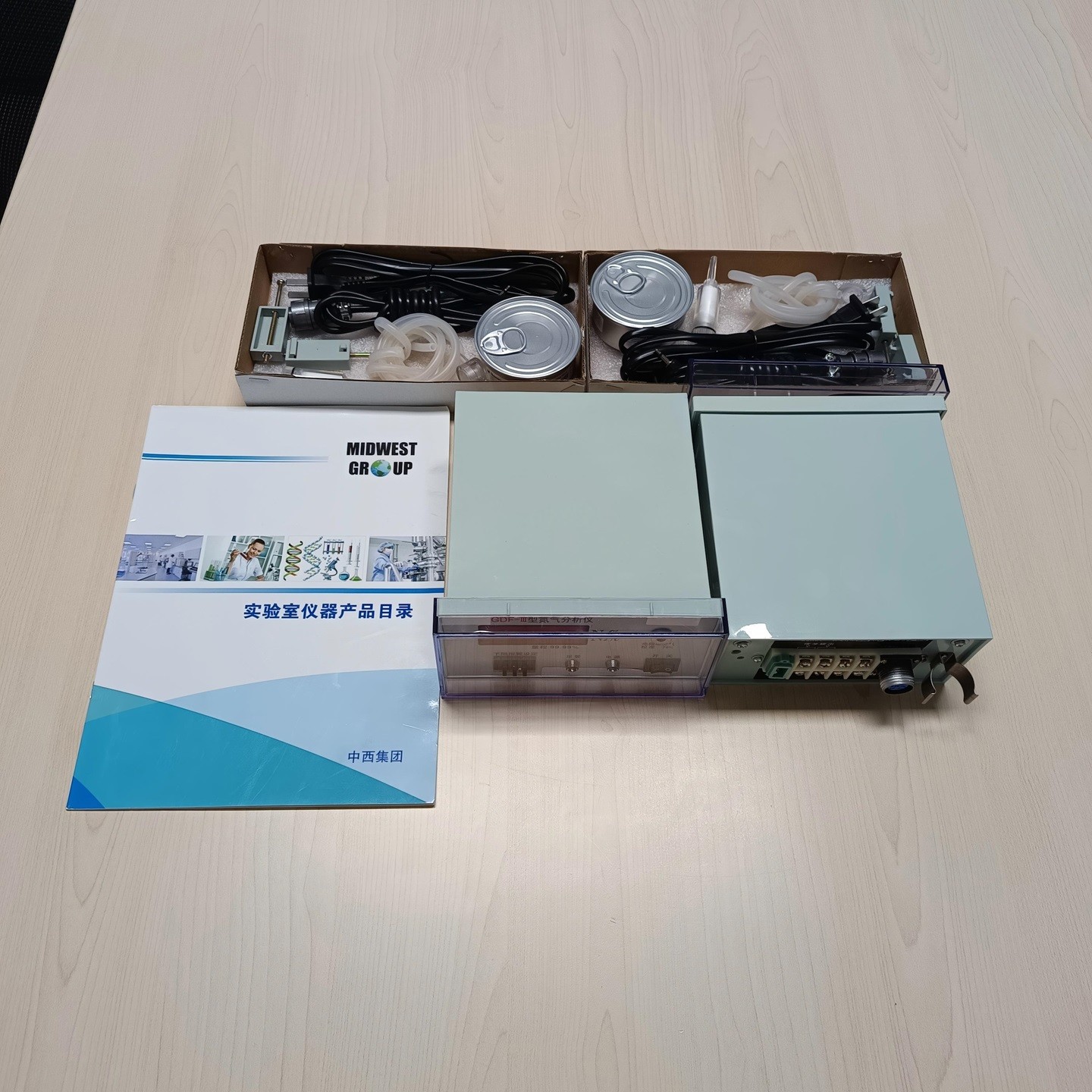 关于某企业采购氮气分析仪供货成功