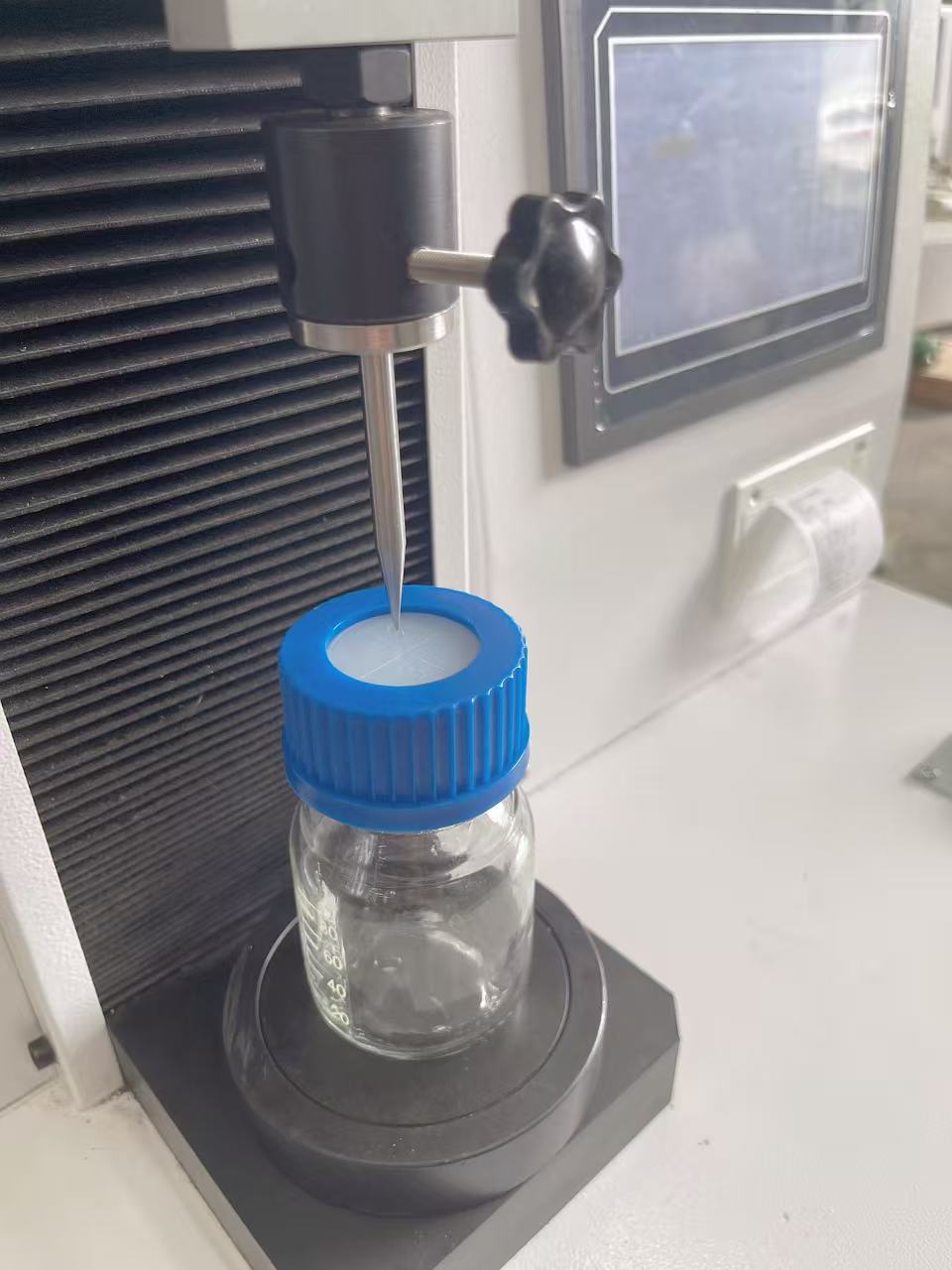 医药包装胶塞穿刺力测试仪 医药包装胶塞穿刺力测试仪