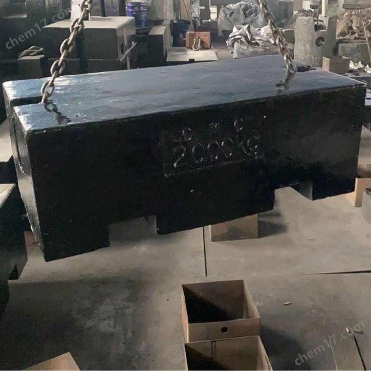 純鐵水鑄鐵砝碼1000KG(2T砝碼配重使用)
