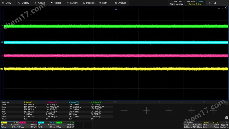 SDS8000A超低本底噪聲Low_voice.jpg 鼎陽13GHz示波器SDS8134A H12