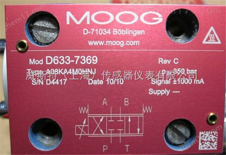 穆格MOOG伺服閥G631-3005B現(xiàn)貨