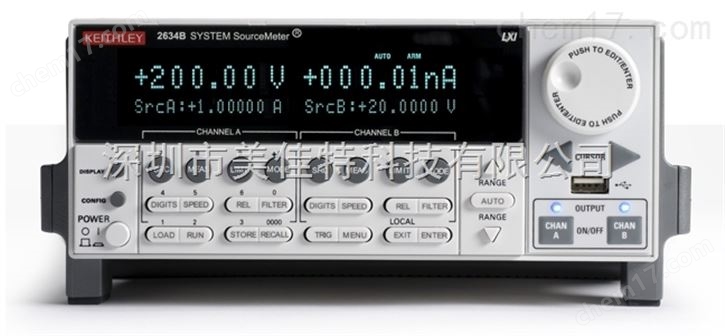 KEITHLEY 吉時利 2634B 數字源表