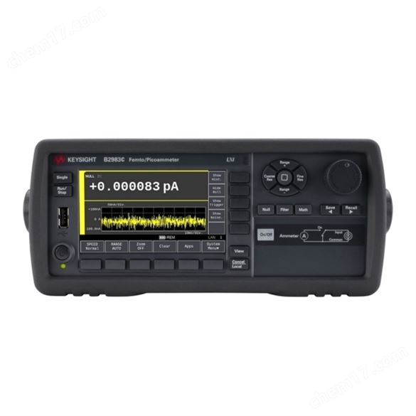 是德科技Keysight B2983C飞安计/皮安计