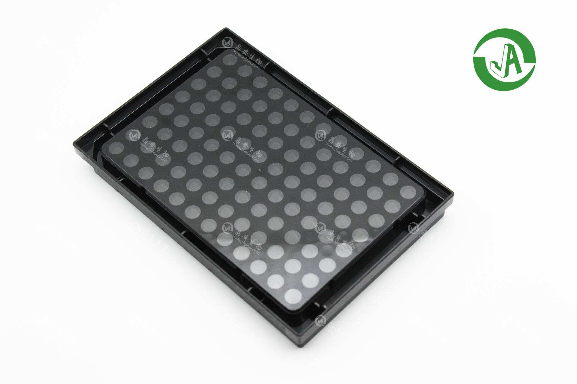 晶安生物24孔高成像专用黑色玻璃底微孔板