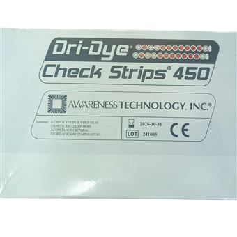 Dri-Dye Check Strips 450美國(guó)Awareness酶標(biāo)儀檢測(cè)條/試劑條